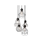 ELK Home Wire 225031 Black 5 Lights Multi Pendant