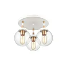 ELK Home Boudreaux 24435-3 Matte White 3 Lights 180W Semi Flush Mount