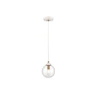 ELK Home Boudreaux 24436-1 Matte White 1 Light 60W Mini Pendant