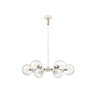 ELK Home Boudreaux 24438-6 Matte White 6 Lights 360W Chandelier