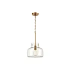 ELK Home Lola 30110-1 Satin Brass 1 Light 60W Pendant