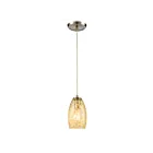 ELK Home Golden Pasture 30220-1 Satin Nickel 1 Light 60W Mini Pendant