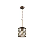 ELK Home Armand 31094-1 Weathered Bronze 1 Light 100W Mini Pendant