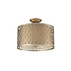 ELK Home Estonia 31122-3 Aged Silver 3 Lights 180W Semi Flush Mount
