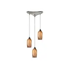 ELK Home Sandstone Configurable 31137-3 Satin Nickel 3 Lights 180W Multi Pendant
