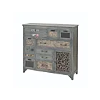 ELK Home 3116-027 Antique Gray Topanga Cabinet