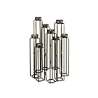 ELK Home 3129-1149 Rust Ascencio Candleholder