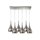 ELK Home Lindsey Configurable 31341-6RC-SN Satin Nickel 6 Lights 600W Multi Pendant