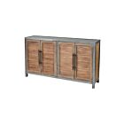 ELK Home 3138-453 Drifted Oak Badlands Credenza
