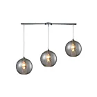 ELK Home Watersphere Configurable Multi 31380-3L-SMK Polished Chrome 3 Lights 300W Multi Pendant