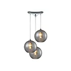 ELK Home Watersphere Configurable Multi 31380-3SMK Polished Chrome 3 Lights 300W Multi Pendant