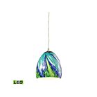 ELK Home Colorwave Configurable 31445-1TB-LED Satin Nickel 1 Light 9.5W LED Multi Pendant