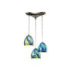 ELK Home Colorwave Configurable 31445-3TB Satin Nickel 3 Lights 180W Multi Pendant