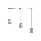 ELK Home Cynthia Configurable 31488-3L Polished Chrome 3 Lights 180W Multi Pendant