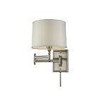 ELK Home Swingarms 31530-1 Brushed Nickel 1 Light 100W Wall Sconce
