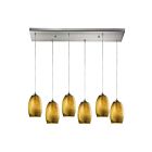 ELK Home Tidewaters Configurable 31630-6RC Satin Nickel 6 Lights 600W Multi Pendant