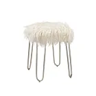 ELK Home 3169-018 Silver Betty Vanity Stool