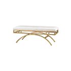 ELK Home 3169-034 Gold Miracle Mile Bench