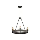 ELK Home 31820-6 Lewisburg 360W 6-Lights Malted Rust Chandelier