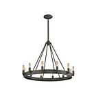 ELK Home 31821-12 Lewisburg 720W 12-Lights Malted Rust Chandelier