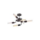 ELK Home Transit 31990-6 Silvered Graphite 6 Lights 360W Semi Flush Mount