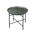 ELK Home 3200-009 Pewter Ignition Accent Table
