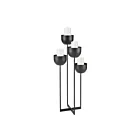 ELK Home 3200-232 Matte Black Tulip Candleholder