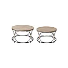 ELK Home 3200-254-S2 Natural Fisher Island Coffee Tables - Set of 2