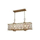 ELK Home Armand 32095-6 Matte Gold 6 Lights 360W Linear Chandelier