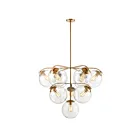 ELK Home 32354-10 Collective 600W 10-Lights Satin Brass Chandelier