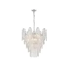 ELK Home 32445-9 Frozen Cascade 540W 9-Lights Polished Chrome Chandelier