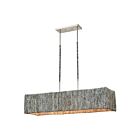 ELK Home Abaca 32514-5 Polished Nickel 5 Lights 300W Linear Chandelier