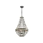 ELK Home 33193-4 Summerton 240W 4-Lights Washed Gray Chandelier