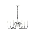 ELK Home 33468-8 Val de Loire 480W 8-Lights White Coral Chandelier
