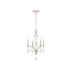 ELK Home 33475-4 French Parlor 240W 4-Lights Vintage White Chandelier