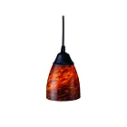 ELK Home Classico Configurable 406-1ES Dark Rust 1 Light 75W Multi Pendant