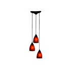 ELK Home Classico Configurable 406-3ES Dark Rust 3 Lights 225W Multi Pendant