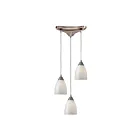 ELK Home Arco Baleno Configurable 416-3WS Satin Nickel 3 Lights 180W Pendant