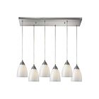 ELK Home Arco Baleno Configurable 416-6RC-WS Satin Nickel 6 Lights 600W Pendant