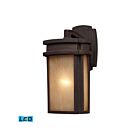 ELK Home Sedona 42140-1-LED Clay Bronze 1 Light 9.5W LED Outdoor Wall Sconce