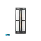 ELK Home Trevot 42396-2-LED Graphite 2 Lights 19W LED Outdoor Wall Sconce