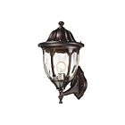 ELK Home Glendale 45001-1 Regal Bronze 1 Light 100W Outdoor Wall Sconce