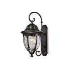 ELK Home Glendale 45003-1 Regal Bronze 1 Light 100W Outdoor Wall Sconce