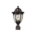 ELK Home Glendale 45005-1 Regal Bronze 1 Light 100W Outdoor Post Light