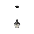 ELK Home Searsport 45041-1 Weathered Charcoal 1 Light 100W Outdoor Pendant