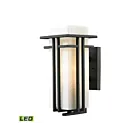 ELK Home Croftwell 45086-1-LED Textured Matte Black 1 Light 9.5W LED Outdoor Wall Sconce