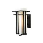 ELK Home Croftwell 45086-1 Textured Matte Black 1 Light 100W Outdoor Wall Sconce