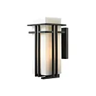 ELK Home Croftwell 45087-1 Textured Matte Black 1 Light 100W Outdoor Wall Sconce