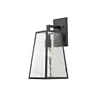 ELK Home Meditterano 45091-1 Matte Black 1 Light 100W Outdoor Wall Sconce