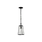 ELK Home Meditterano 45092-1 Matte Black 1 Light 100W Outdoor Pendant
